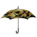 Yellow Snowballs Hook Handle Umbrellas (Medium) View3