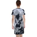 Black and White Snowballs Short Sleeve Nightdress View2