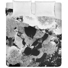 Black And White Snowballs Duvet Cover Double Side (california King Size) by okhismakingart