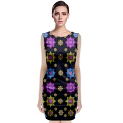 Wishing Up On The Most Beautiful Star Classic Sleeveless Midi Dress by pepitasart