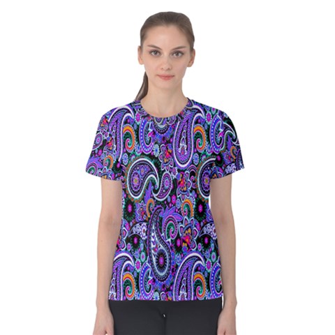 Paisley 2 Women s Cotton Tee by impacteesstreetwearfive