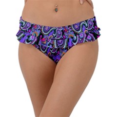 Paisley 2 Frill Bikini Bottom by impacteesstreetwearfive