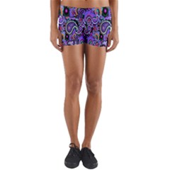 Paisley 2 Yoga Shorts by impacteesstreetwearfive