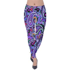 Paisley 2 Velvet Leggings