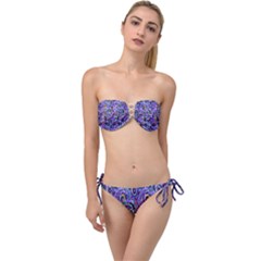 Paisley 2 Twist Bandeau Bikini Set by impacteesstreetwearfive