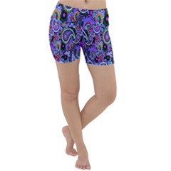 Paisley 2 Lightweight Velour Yoga Shorts by impacteesstreetwearfive