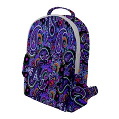 Paisley 2 Flap Pocket Backpack (large) by impacteesstreetwearfive