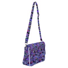 Paisley 2 Shoulder Bag With Back Zipper by impacteesstreetwearfive