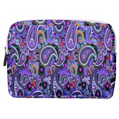 Paisley 2 Make Up Pouch (medium) by impacteesstreetwearfive