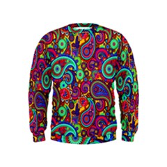 Paisley 3 Kids  Sweatshirt