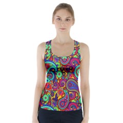 Paisley 3 Racer Back Sports Top by impacteesstreetwearfive