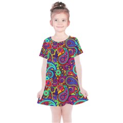 Paisley 3 Kids  Simple Cotton Dress by impacteesstreetwearfive