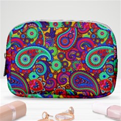 Paisley 3 Make Up Pouch (small) by impacteesstreetwearfive