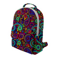 Paisley 3 Flap Pocket Backpack (large) by impacteesstreetwearfive