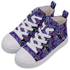 Paisley 2 Kids  Mid-top Canvas Sneakers by impacteesstreetwearfive