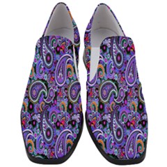 Paisley 2 Women Slip On Heel Loafers