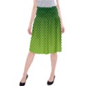 Nothing But Bogus - Lime Green Midi Beach Skirt View1