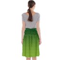 Nothing But Bogus - Lime Green Midi Beach Skirt View2