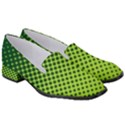 Nothing But Bogus - Lime Green Women s Classic Loafer Heels View3