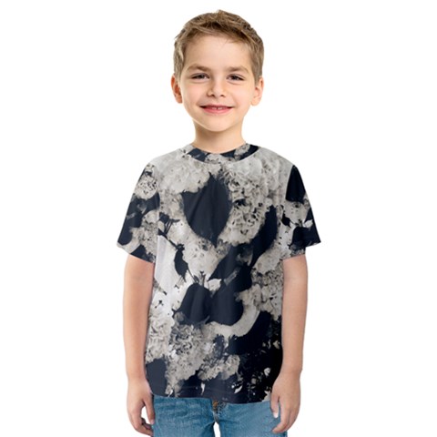 High Contrast Black And White Snowballs Kids  Sport Mesh Tee by okhismakingart