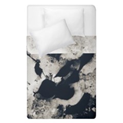 High Contrast Black And White Snowballs Duvet Cover Double Side (single Size) by okhismakingart