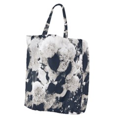 High Contrast Black And White Snowballs Giant Grocery Tote by okhismakingart