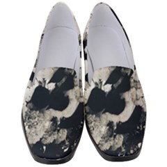 High Contrast Black And White Snowballs Women s Classic Loafer Heels by okhismakingart