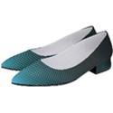 Sharp - Turquoise Halftone Women s Low Heels View2