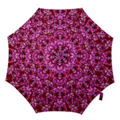 Flowers And Bloom In Sweet And Nice Decorative Style Hook Handle Umbrellas (small) by pepitasart