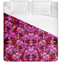 Flowers And Bloom In Sweet And Nice Decorative Style Duvet Cover (king Size) by pepitasart