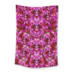 Flowers And Bloom In Sweet And Nice Decorative Style Small Tapestry by pepitasart