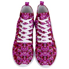 Flowers And Bloom In Sweet And Nice Decorative Style Men s Lightweight High Top Sneakers by pepitasart