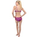 Flowers And Bloom In Sweet And Nice Decorative Style Layered Top Bikini Set View2