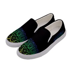 Raising Mandala Women s Canvas Slip Ons by ADFGoddess