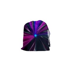 Abstract Background Lightning Drawstring Pouch (xs) by Pakrebo