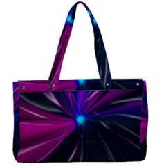 Abstract Background Lightning Canvas Work Bag