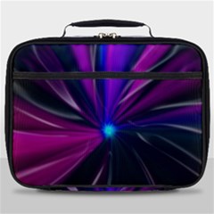 Abstract Background Lightning Full Print Lunch Bag by Pakrebo