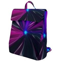 Abstract Background Lightning Flap Top Backpack