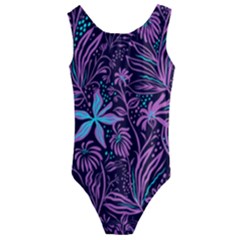 Stamping Kids  Cut-out Back One Piece Swimsuit