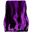 Smoke Flame Abstract Purple Car Seat Velour Cushion  View2