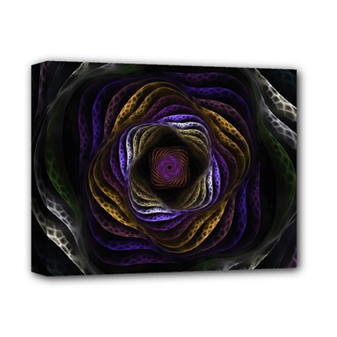 Fractal Abstract Fractal Art Deluxe Canvas 14  X 11  (stretched) by Pakrebo