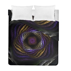 Fractal Abstract Fractal Art Duvet Cover Double Side (full/ Double Size)