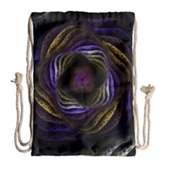 Fractal Abstract Fractal Art Drawstring Bag (large) by Pakrebo