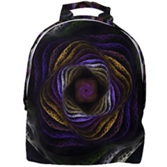 Fractal Abstract Fractal Art Mini Full Print Backpack by Pakrebo