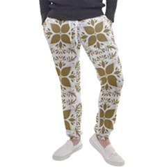 Illustrations Pattern Gold Floral Texture Design Men s Jogger Sweatpants