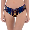 African Pattern Reversible Classic Bikini Bottoms View1