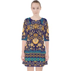 African Pattern Pocket Dress by Sobalvarro