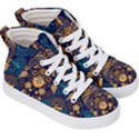 African Pattern Kids  Hi-Top Skate Sneakers View3