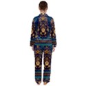 African Pattern Satin Long Sleeve Pyjamas Set View2