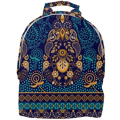 African Pattern Mini Full Print Backpack by Sobalvarro